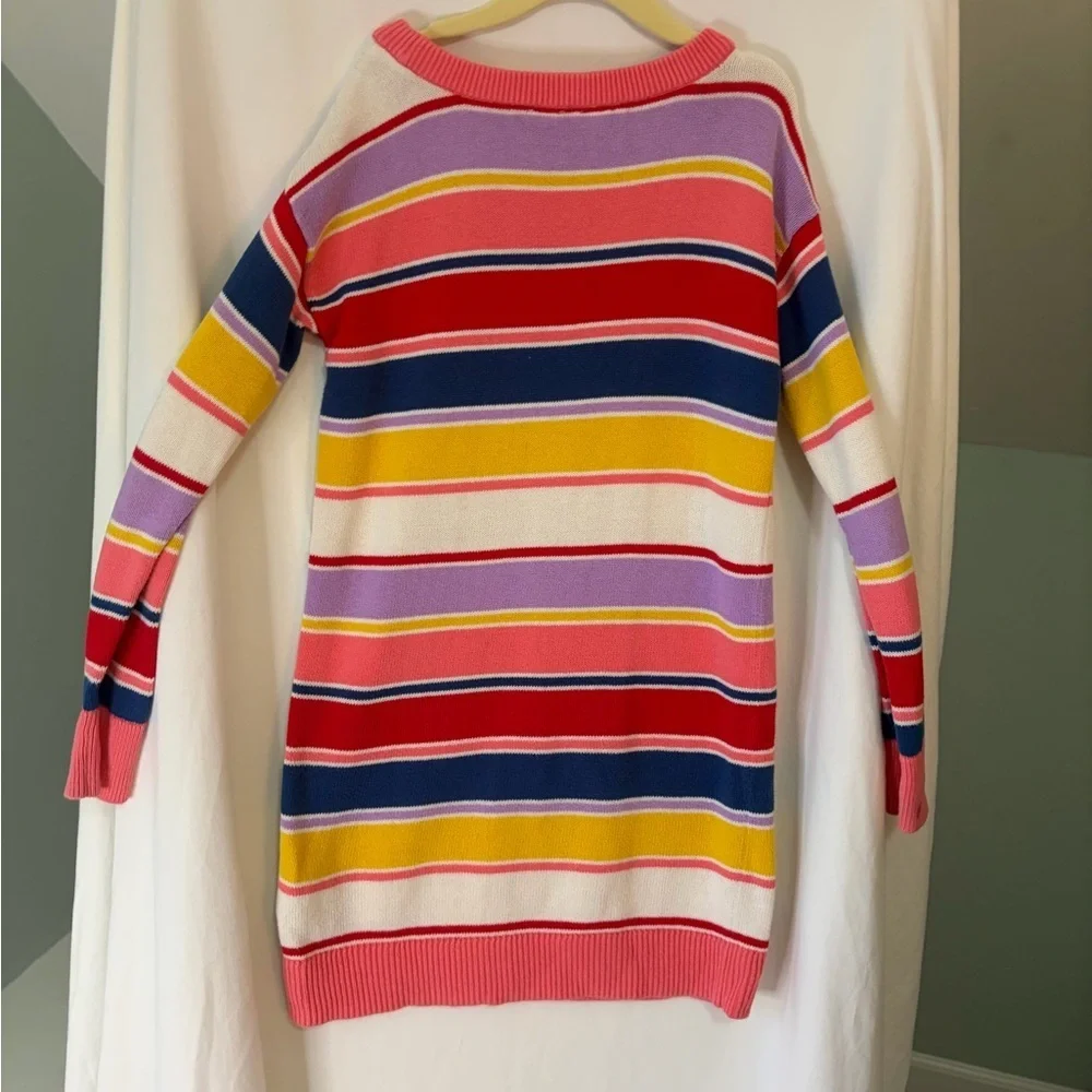 NWOT GAP Kids Multicolor Striped Sweater Dress size 6/7